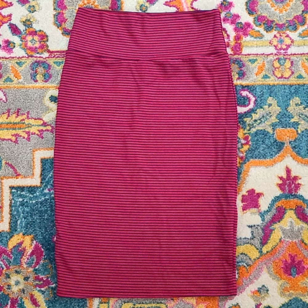 LulaRoe Stripped Skirt